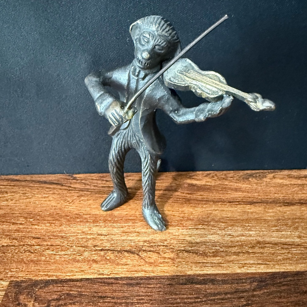 5 Monkeys Orchestra Figurines - Picture 12 of 16